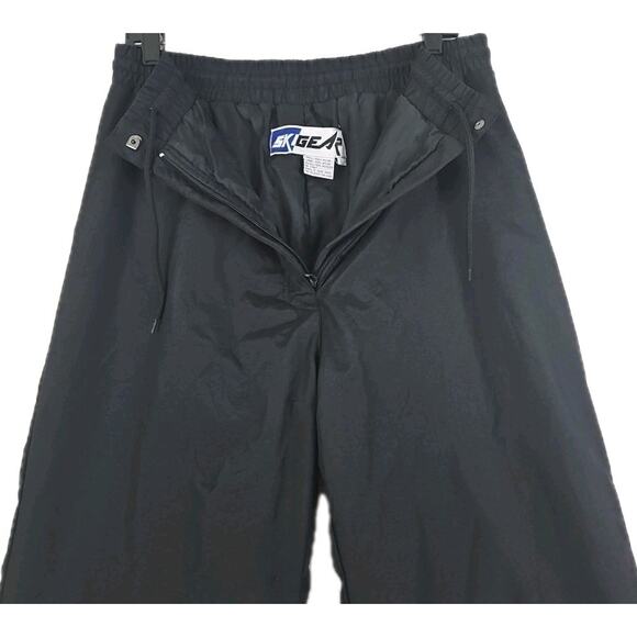 Ski Gear ~Men's Size L~ Black Adjustable Waist Zip Back-Pocket Snow Ski Pants. - Picture 11 of 16